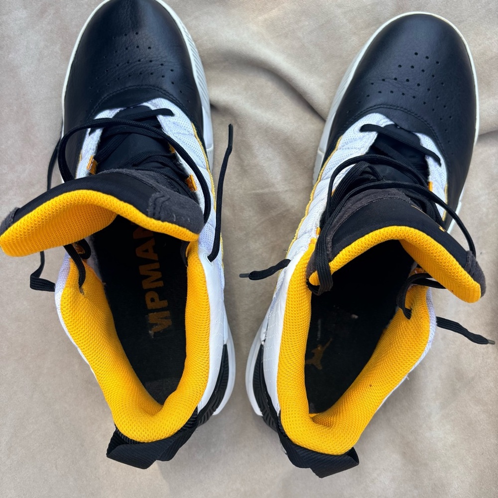 Nike Men's Air Jordan Stay Loyal White Taxi Black DB2884-107 - Size 10.5 - Picture 8 of 11